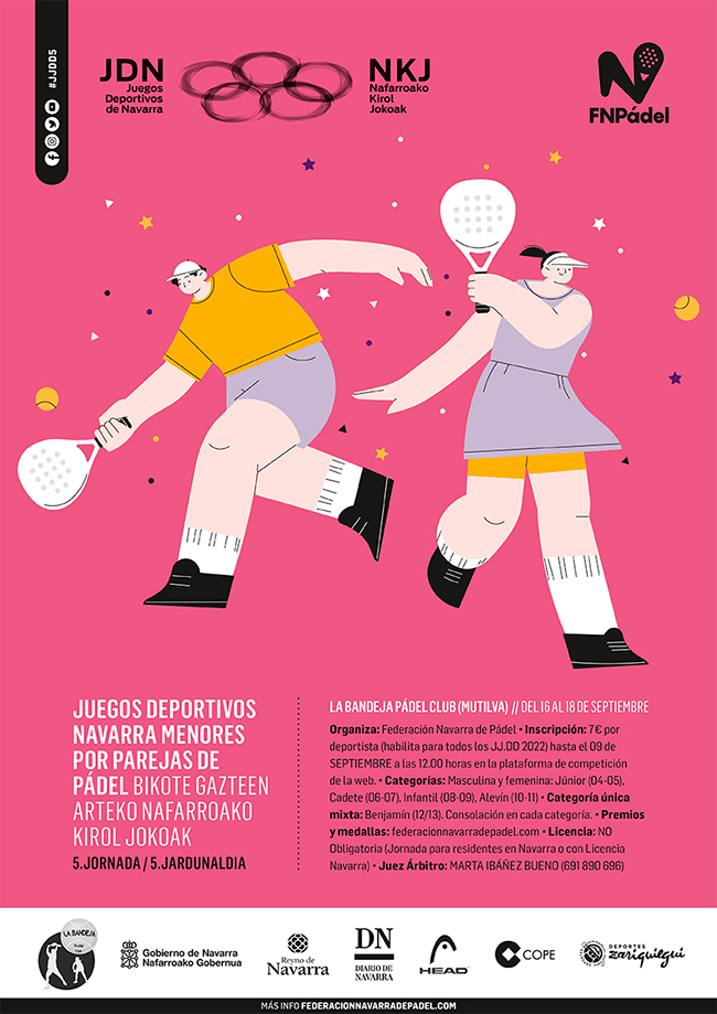 Quinta Jornada de los Juegos Deportivos de Navarra